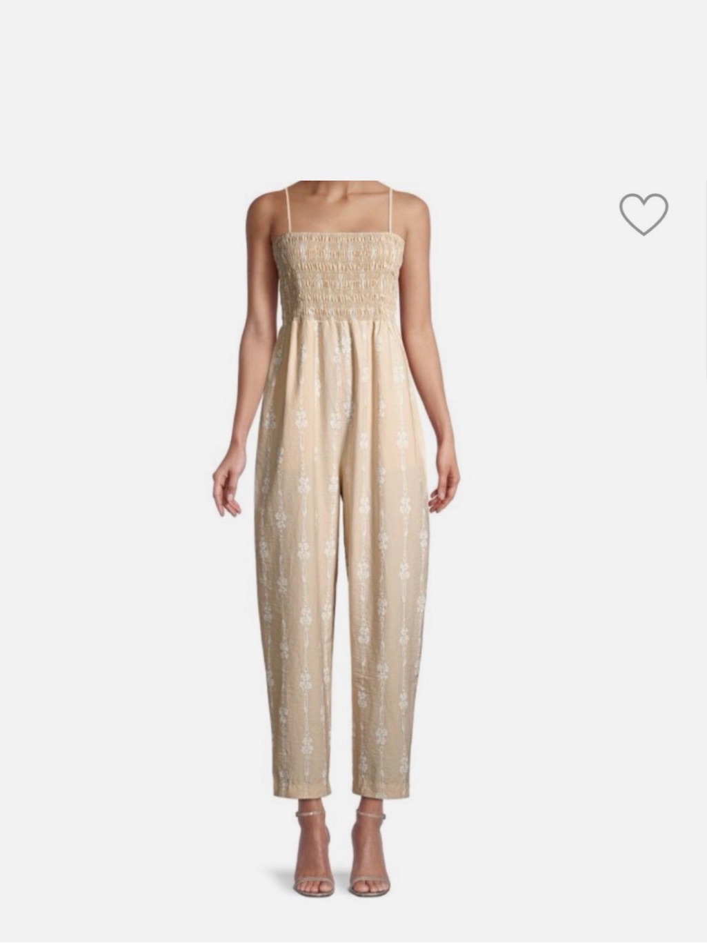 Rebecca Taylor Tulip Smocked Jumpsuit
